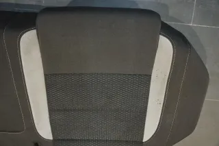 VW Golf 6 VI R Rücksitzbank Sitzfläche unten Stoff grau schwarz titanschwarz - Bild 5