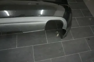 Audi A4 8E B7 S4 Limousine Stoßstange Stoßfänger PDC hinten LZ9Y schwarz - Bild 6