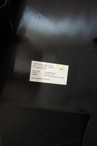 VW T5 Abdeckung Verkleidung Mitte unten Tunnel 7H1937115A - Bild 4