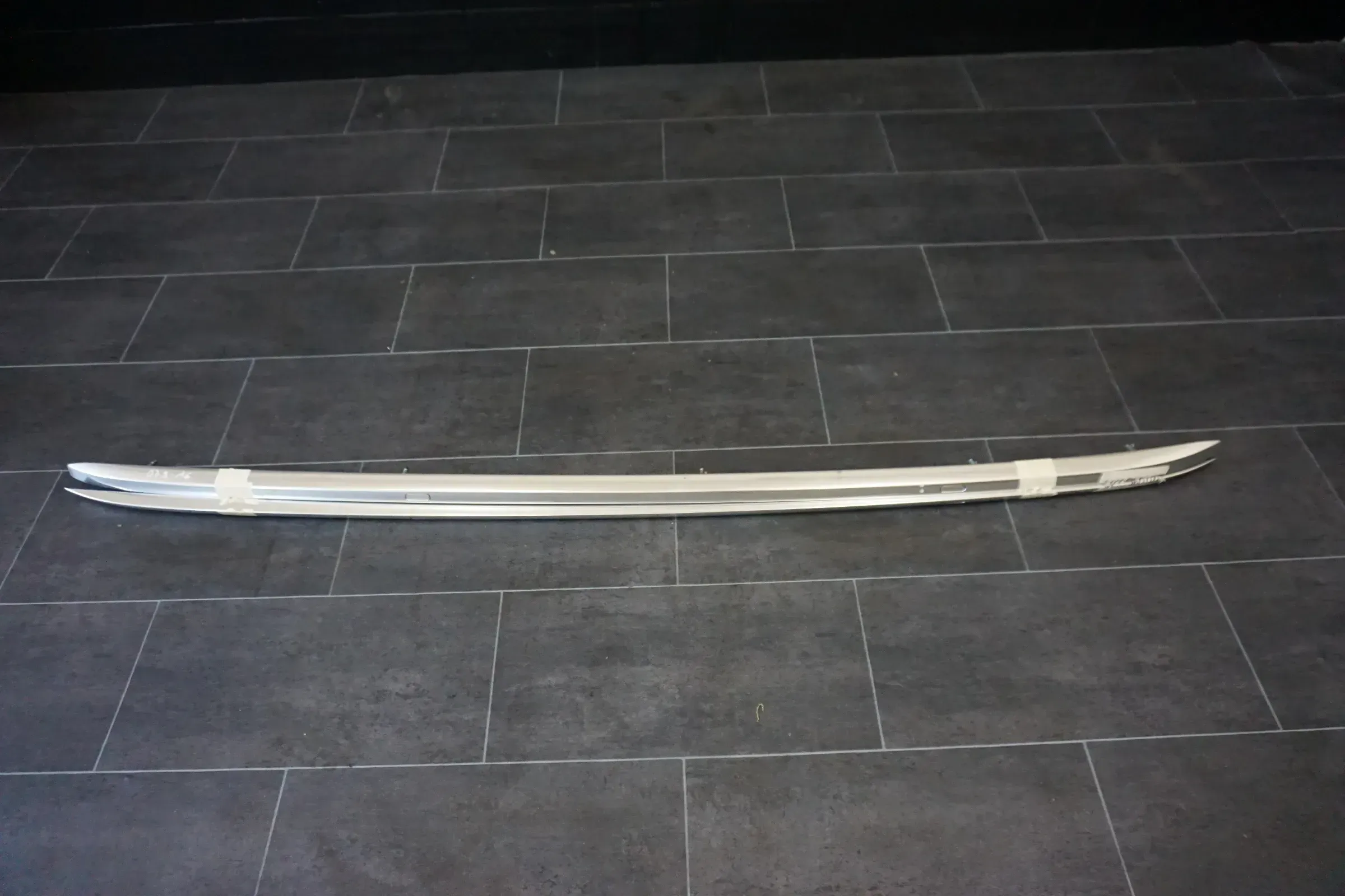 Audi Q7 4M Dachreling Chrom Reling roof rail Aluminium 3Q7 4M0860021C 4M0860022C - Bild 1