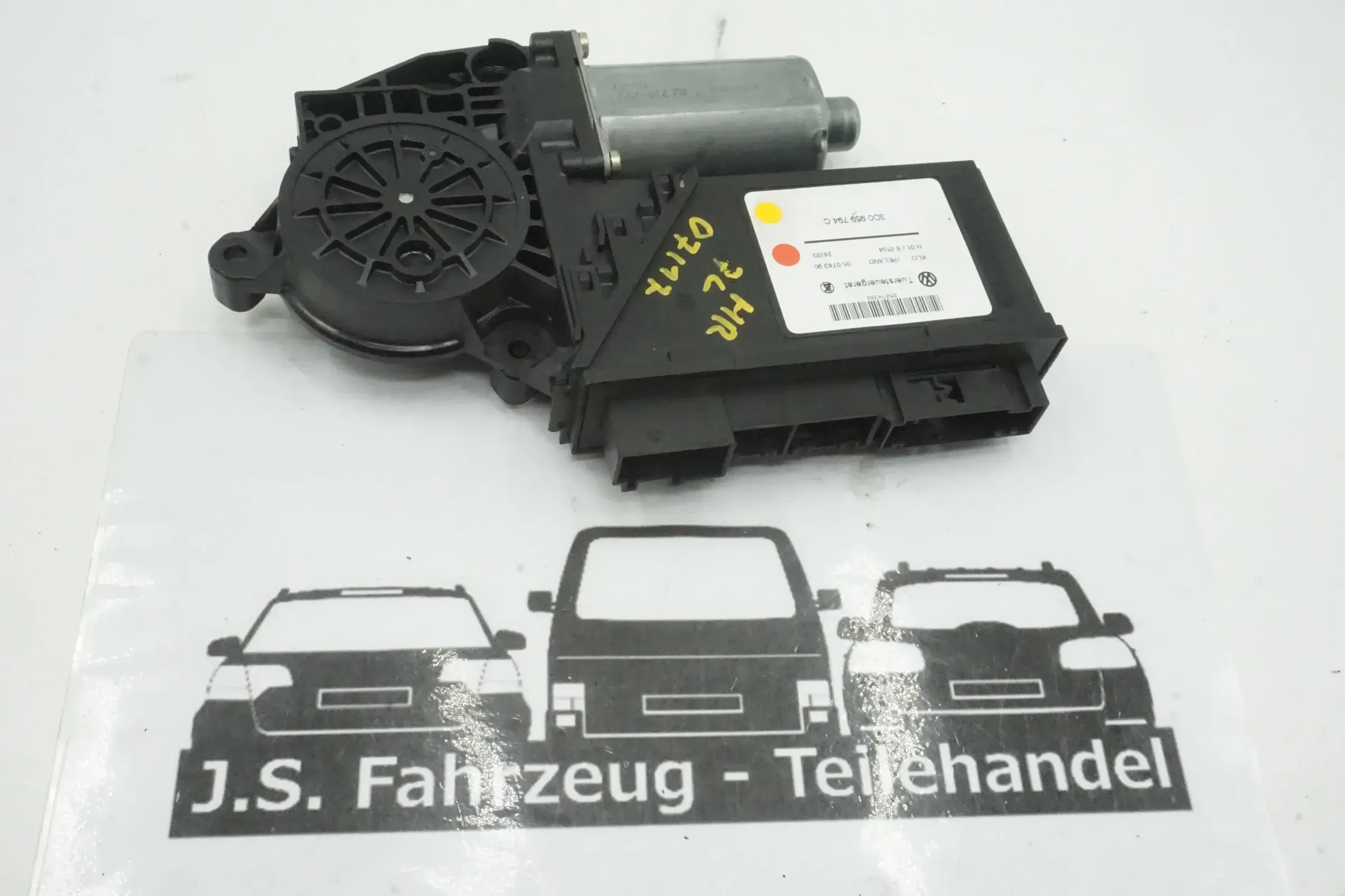 Original VW Touareg 7L Phaeton 3D Motor Fensterheber hinten rechts 3D0959794C - Bild 1