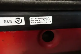 Audi A4 B7 05-07 Avant Tür hinten links Kombi LZ3F granatrot perleffekt - Bild 12
