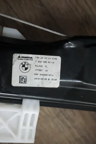 BMW 1ER F20 Fensterhebermotor Fensterheber Gestänge hinten links 7242555 - Bild 5