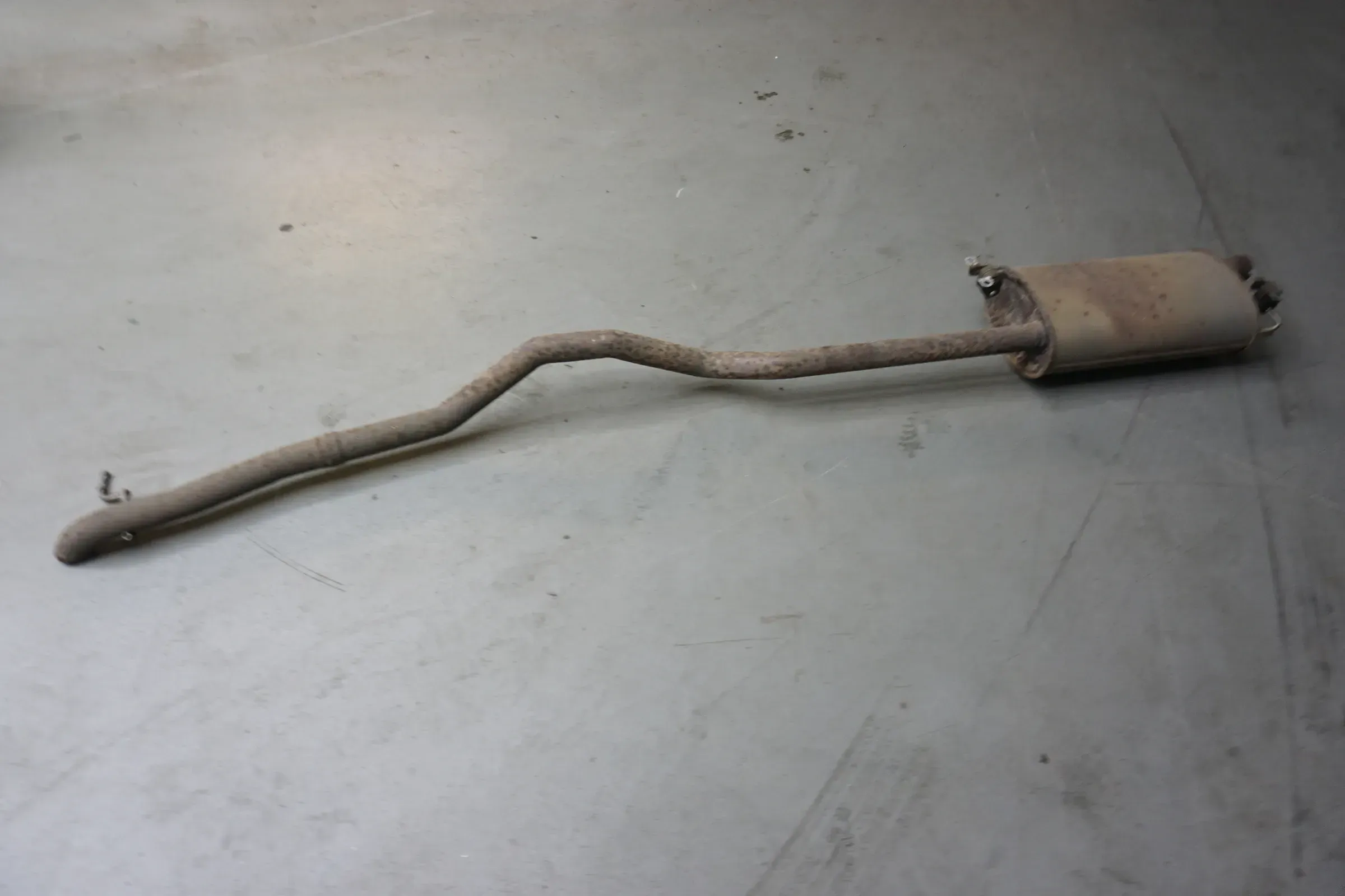 VW T5 7H 7E T6 SG SH TDI Auspuff Abgasanlage Endschalldämpfer langer Radstand - Bild 1