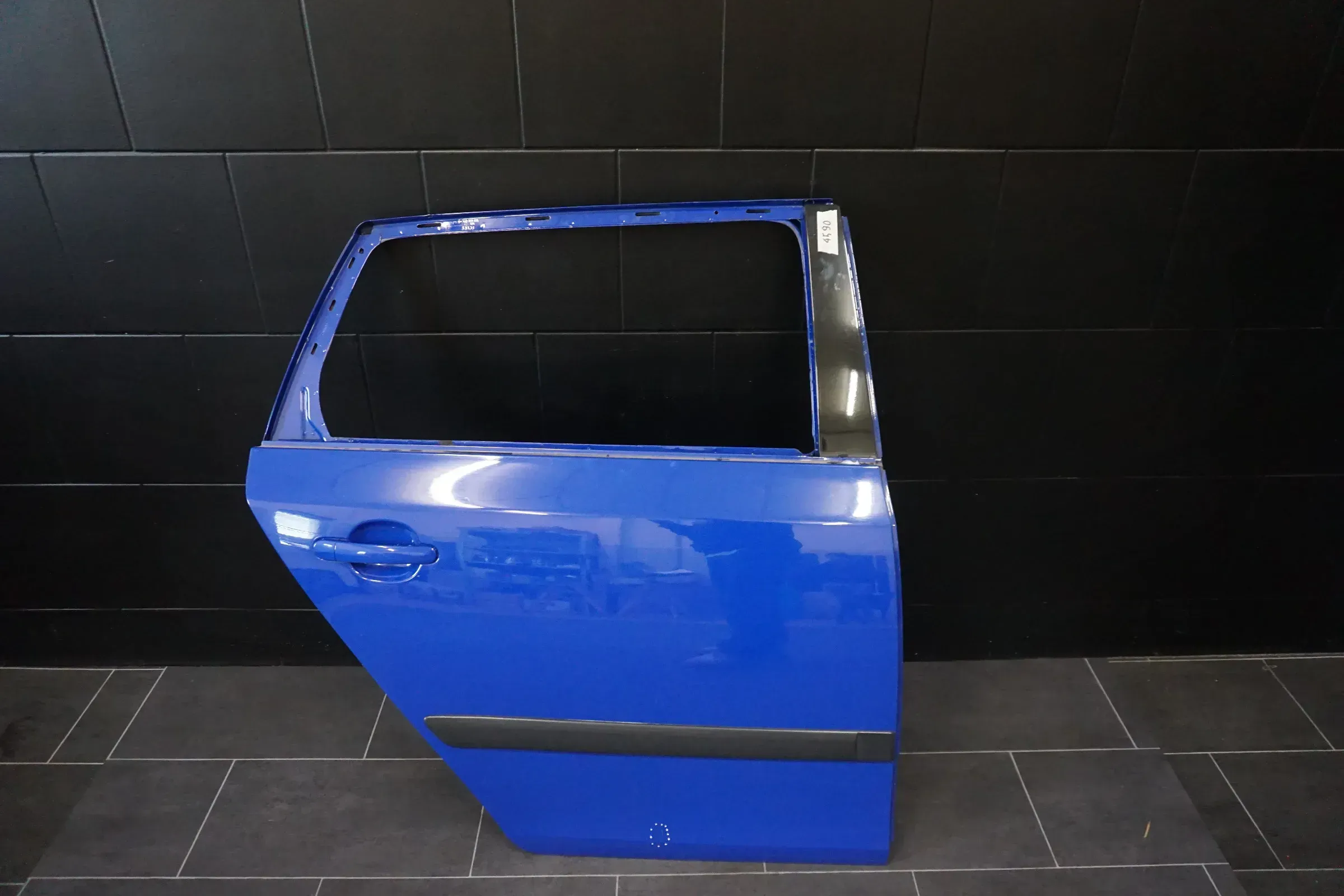 Tür rechts hinten 4590 Dynamicblau SKODA FABIA COMBI II 5J Bj.2010 - Bild 1