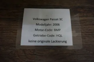 VW Passat B6 3C Abdeckung 3C1857200D Lenksäule Verkleidung Armaturenbrett - Bild 2
