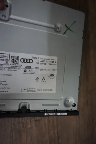 Audi Q7 4M Navi Rechner Main Unit MIB 2 Navi SD 4M0035824D - Bild 5