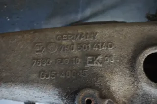 Achsschenkel VW T5 GP 2,0 TDI Radlagergehäuse hinten rechts komplett 7H0501414D - Bild 8