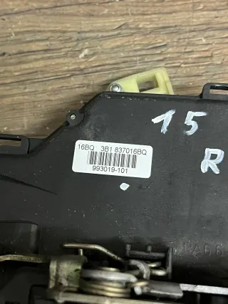 Original VW Polo 9N Skoda Fabia I 6Y Türschloss vorne rechts 3B1837016BQ - Bild 3