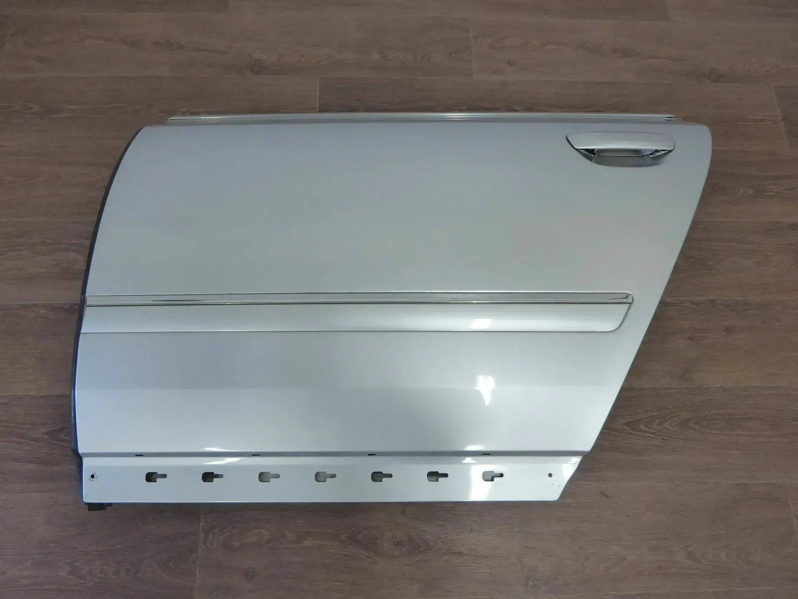 Audi A8 4E Tür hinten links linke Tür silber LY7W 2006 - Bild 1