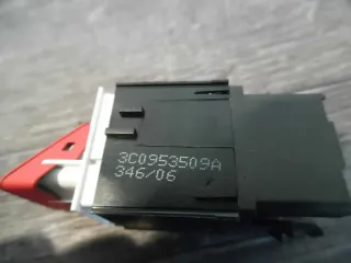 Warnblinkschalter Warnblinkanlage Volkswagen für VW Passat 05-10 3C0953509A - Bild 2