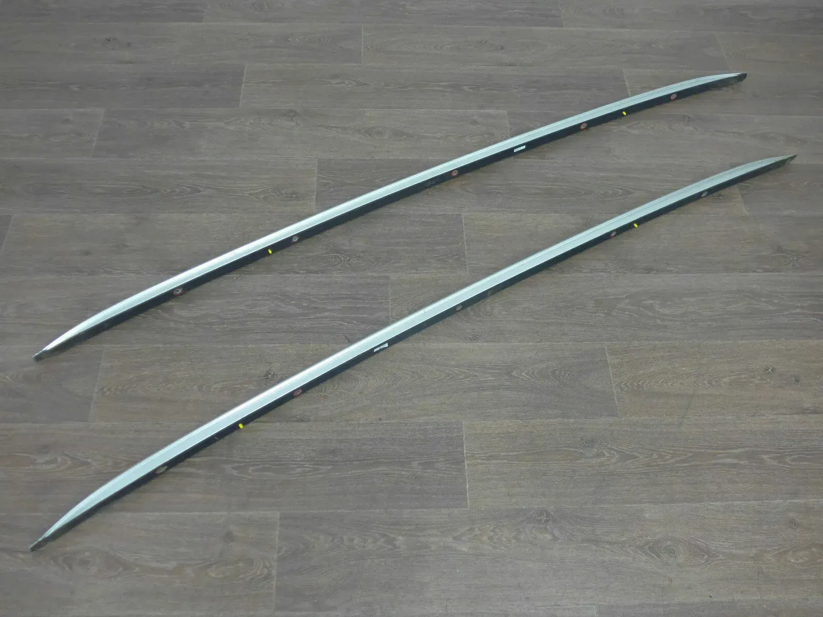 Audi Q7 4L Dachgepäckträger Dachreling Set Chrom 4L0860021N 4L0860022N - Bild 1