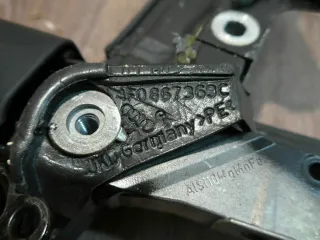 Audi A6 4F Avant Allroad Tür Rahmen Scheibe Türrahmen Fensterheber hinten links - Bild 5