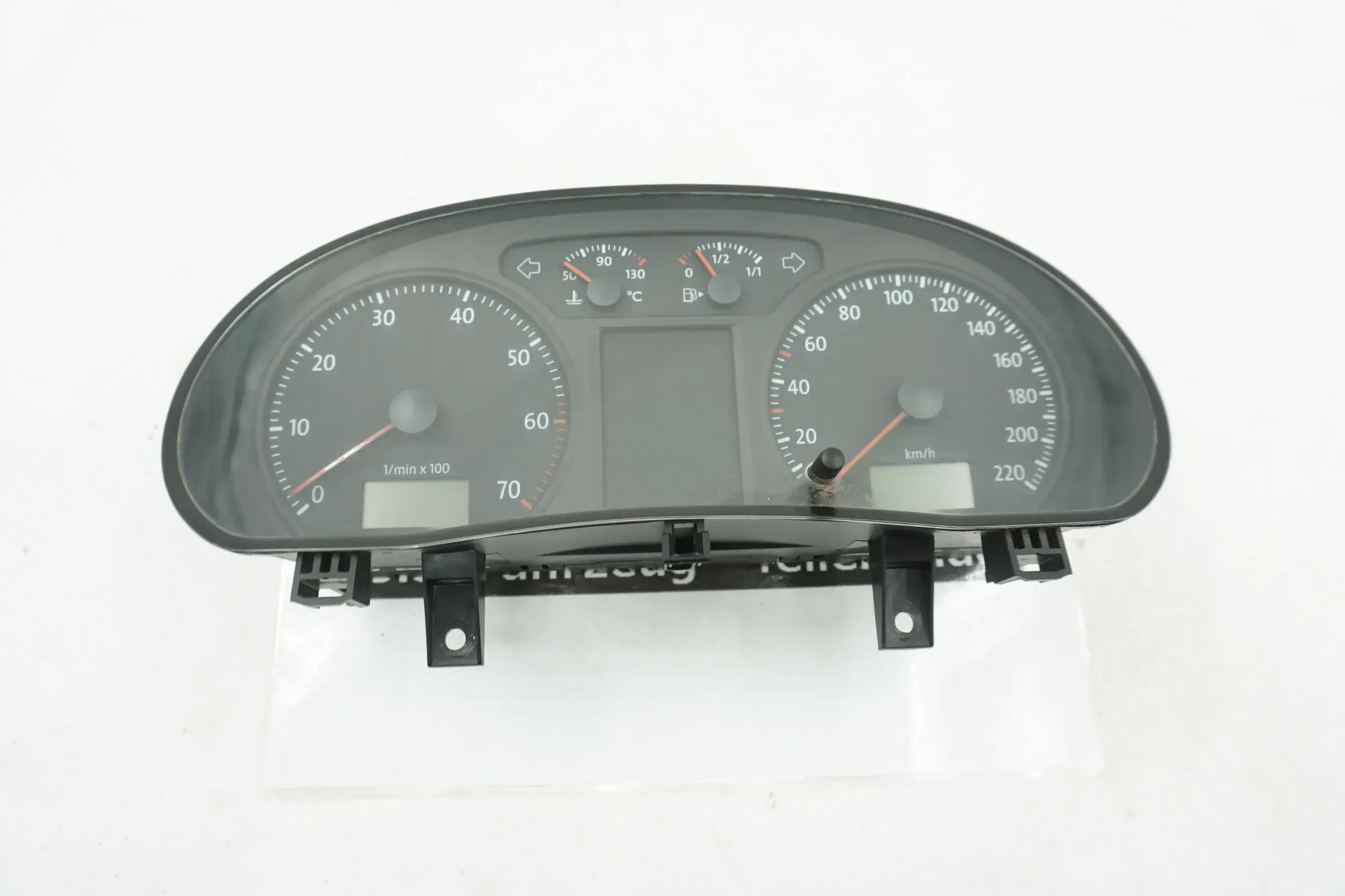 VW Polo 9N Kombiinstrument Tacho Schalttafeleinsatz 6Q0920803E - Bild 1