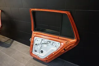 Skoda Fabia Combi 5J Tür hinten rechts mit Anbauteile Farbe orange 9771 - Bild 11