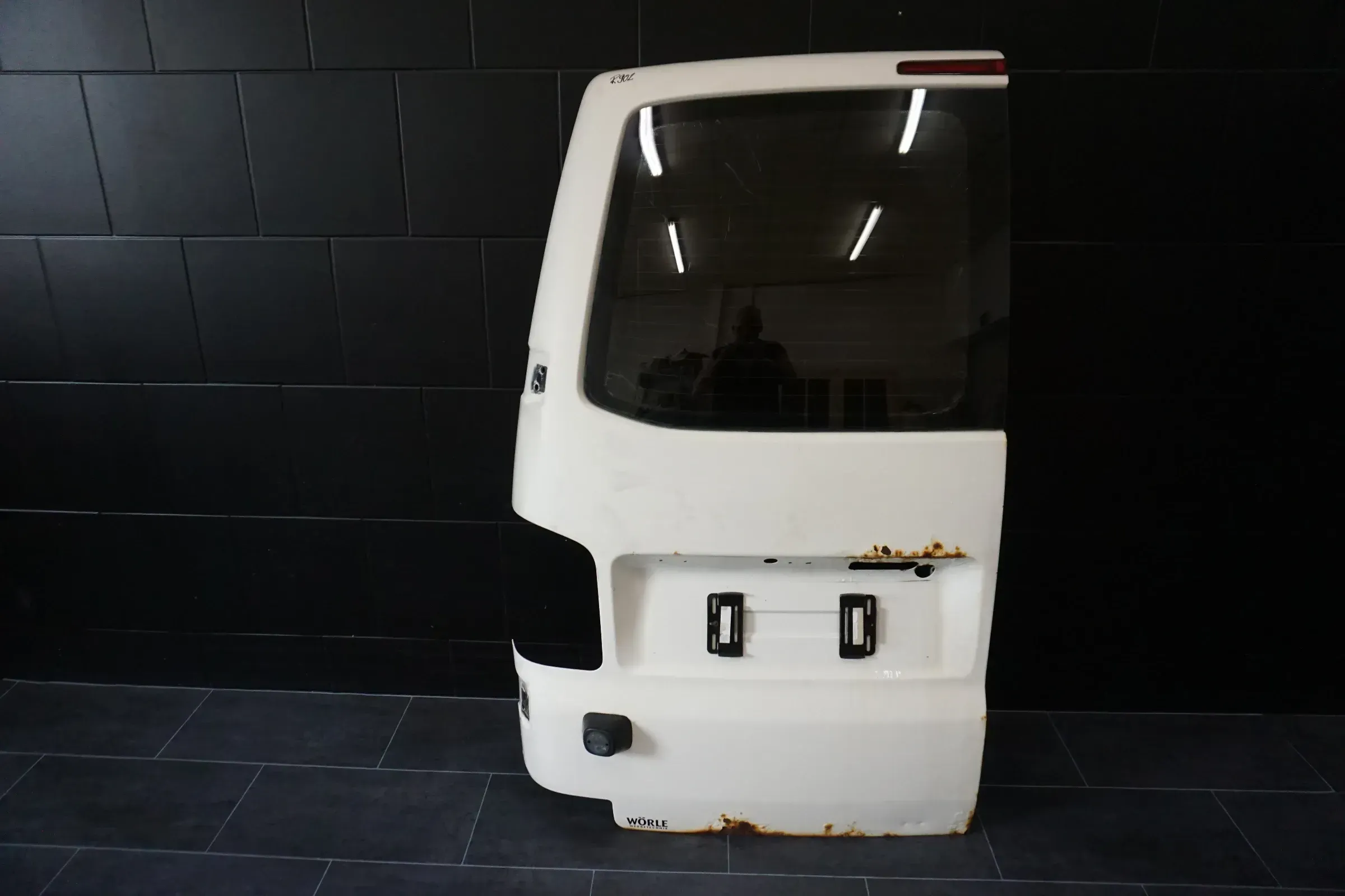 HECKKLAPPE links VOLKSWAGEN VW T5 Klapptür Heckklappe R902 Weiß - Bild 1