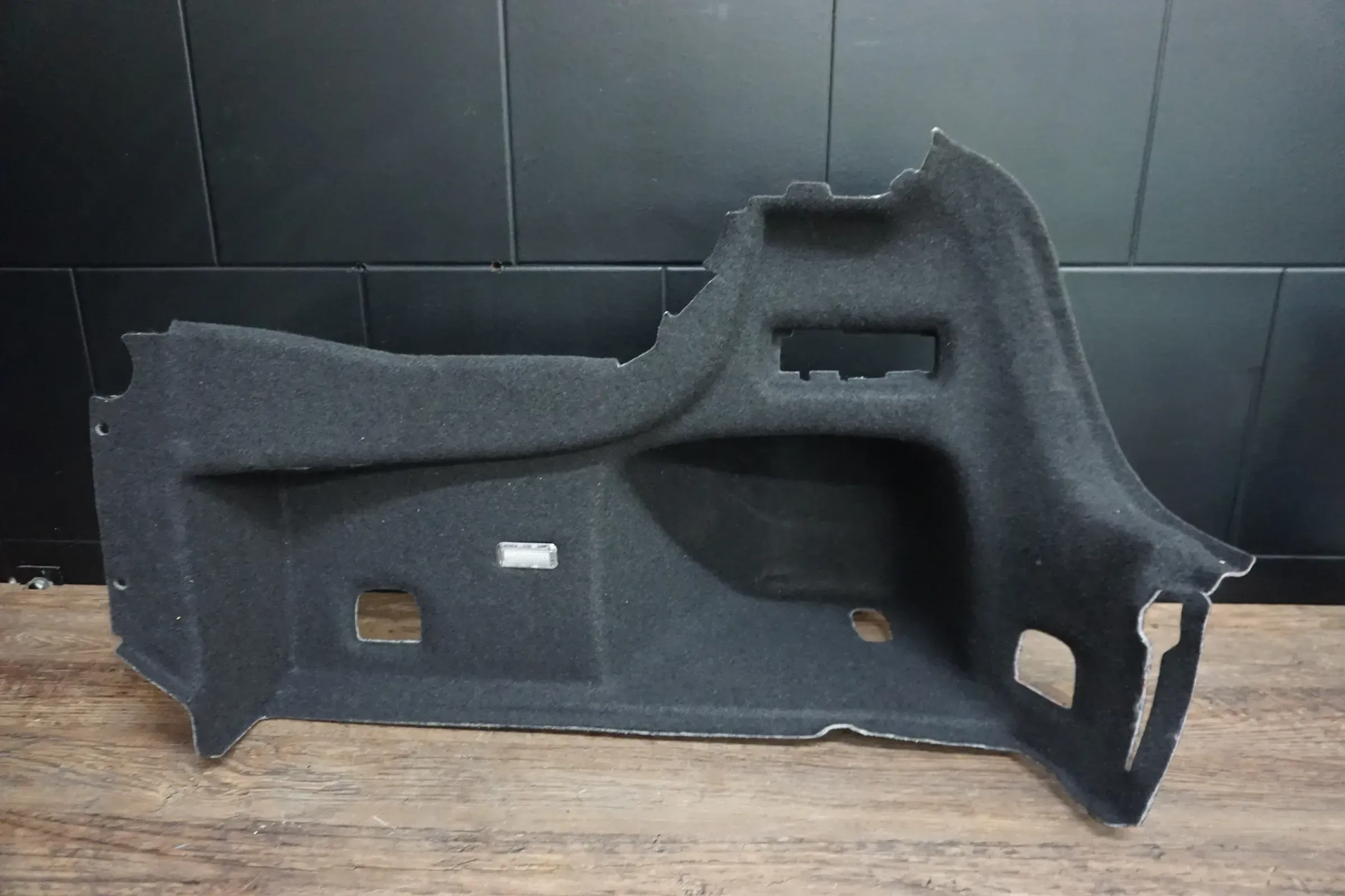 Audi A3 8V Cabrio Kofferraumverkleidung Verkleidung rechts schwarz 8V7863880L - Bild 1