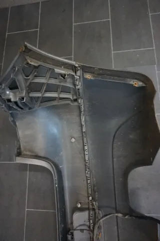 Stoßstange hinten VW Golf 5 V GTI grau LA7T Stoßfänger - Bild 6