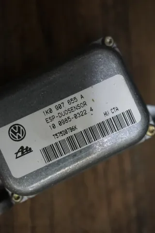 ESP Sensor Duosensor Beschleuningungssensor AUDI A3 VW Golf 5 Touran 1K0907655A - Bild 3