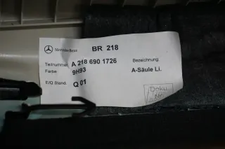 Mercedes CLS C218 2015 LHD Linke A-Säulenverkleidung A2186901726 Alcantara - Bild 5
