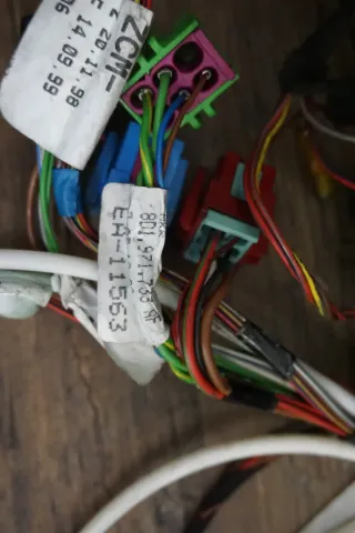 Audi A4 B5 Türkabelbaum Vorne Links für elektr. Fensterheber Bose - Bild 4