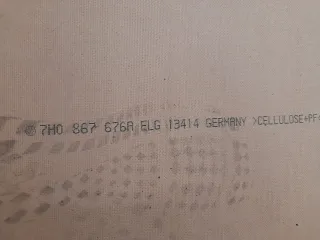 Original VW Transporter 7EA 7EB 7EF Verkleidung grau rechts oben 7H0867676A - Bild 5