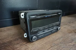 VW Polo Golf T5 Radio CD MP3 Swing Original Display Bosch 5M0035186J RCD310 - Bild 2
