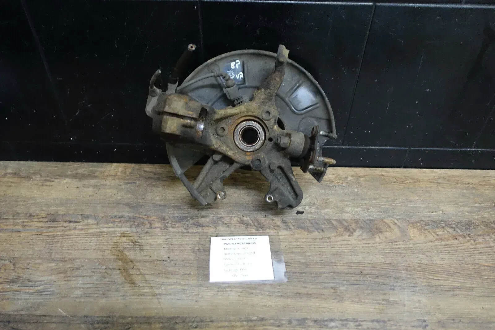 Achsschenkel Radnabe Radlagergehäuse vorne rechts VW Golf 5 V GTI 2.0 TSFI  TOP - Bild 1