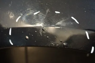 VW Passat 3C Kotflügel vorne rechts schwarz L041 3C0821022 - Bild 6