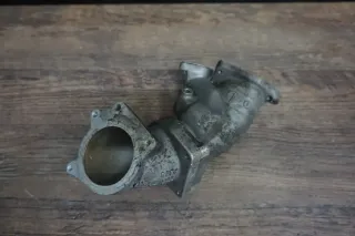 Original Audi A6 4F A4 8E Ladeluftrohr Ansaugbrücke 0591457937D Ansaugrohr - Bild 2