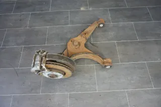 Achsschenkel VW T5 GP 2,0 TDI Radlagergehäuse hinten rechts 7H0501414D Original - Bild 1