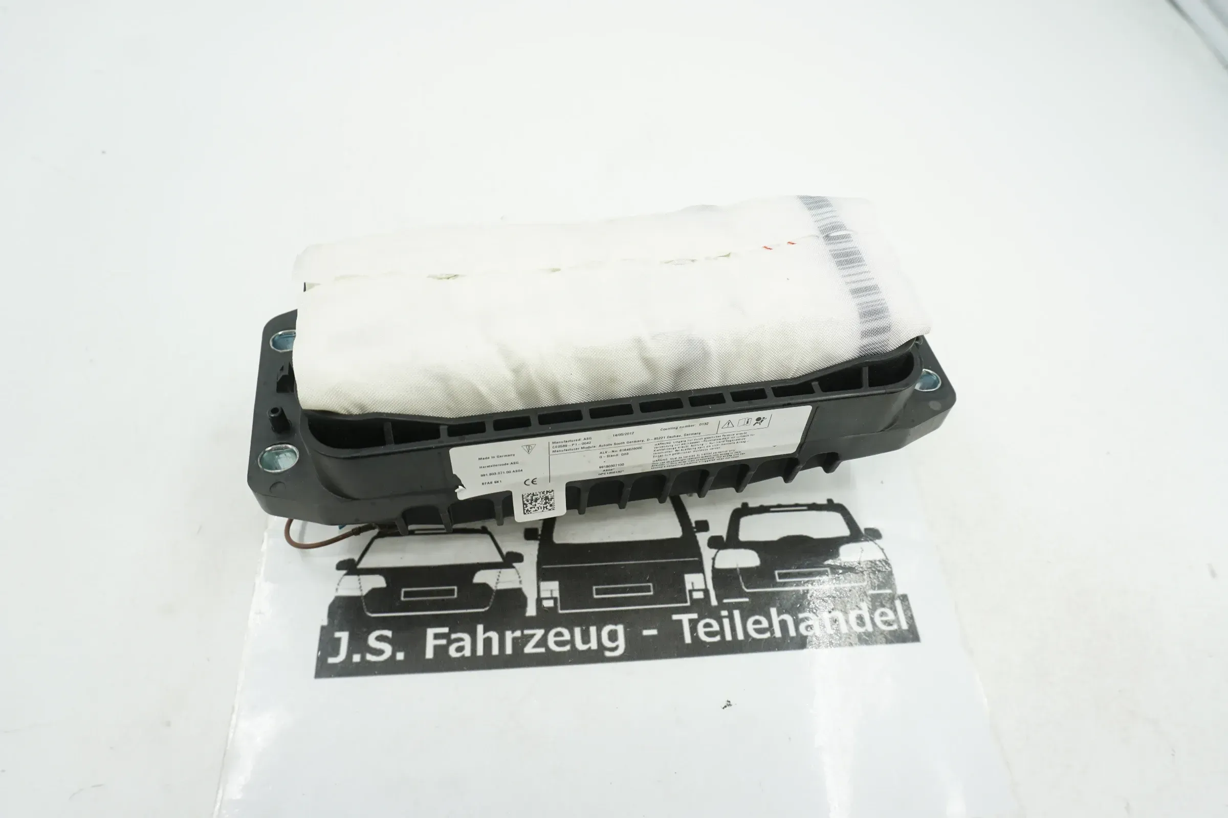 Porsche 718 Boxster 982 Dashboard Sicherheitsbeutel SRS 99180307100 - Bild 1