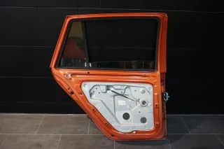 Skoda Fabia Combi 5J Tür hinten Links ohne Anbauteile Farbe orange 9771 - Bild 8