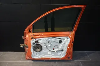Skoda Fabia Combi 5J Tür vorn rechts ohne Anbauteile Farbe orange 9771 - Bild 10