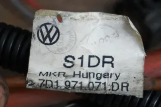 VW T4 Kabelbaum Beleuchtung Scheinwerfer kurze FrontLeitungssatz 7D1971071DR - Bild 5
