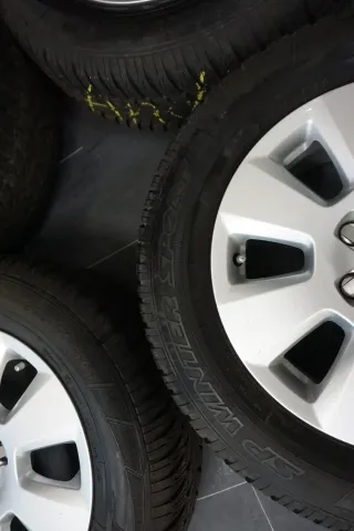 Audi A6 4G 16 Zoll Alufelgen Felgen Winterreifen 225/60 R16 4G0601025 - Bild 6