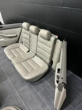 Audi A6 4B Kombi Sitze vorne links rechts 4/5-Türer Leder Ausstattung - Bild 5