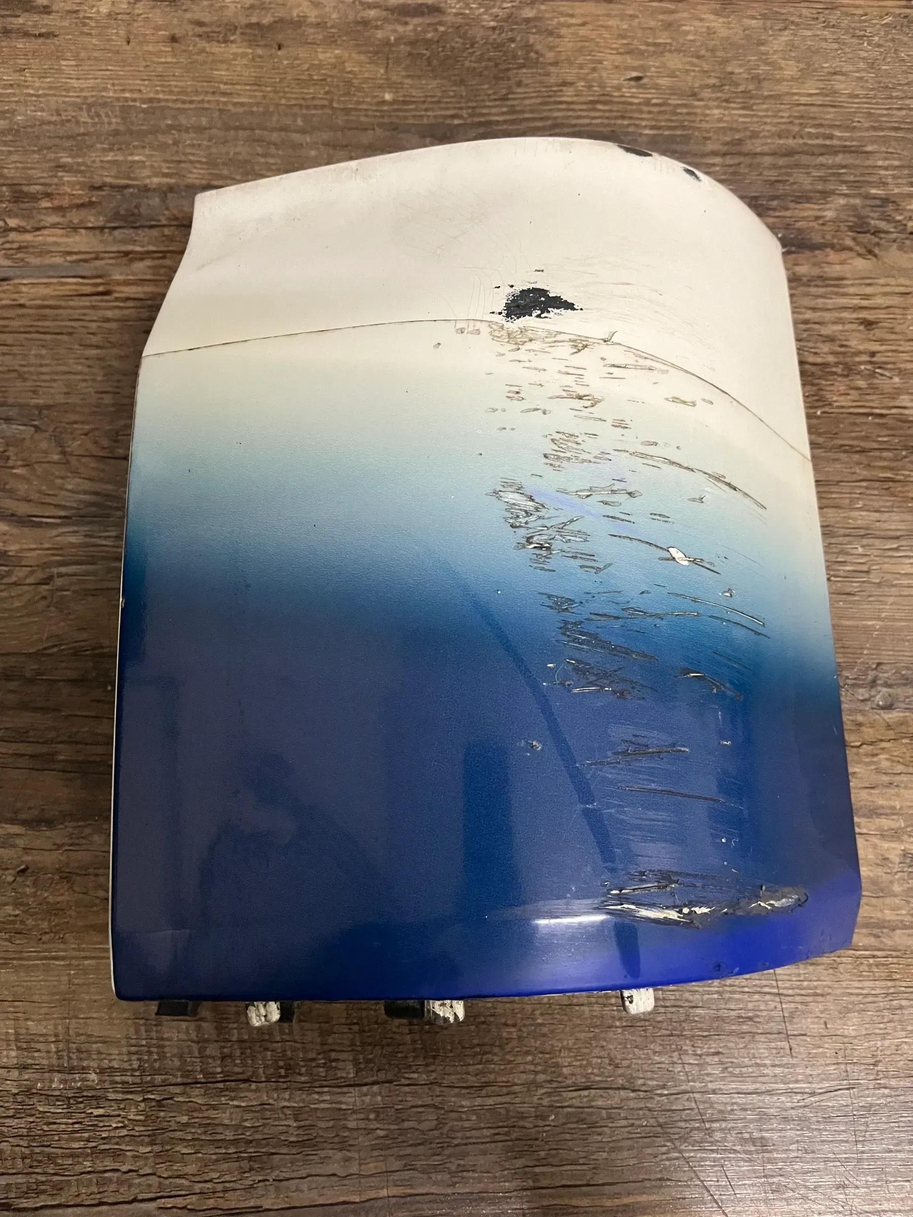 VW Transporter T5 Ecke Blende Stoßstange hinten rechts 7H0807322B - Bild 1