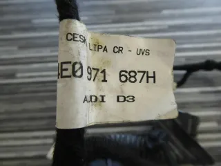4E0971687H  Kabelbaum Tür hinten rechts original Audi A8 4E D3 - Bild 3