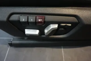 BMW F20 Sitz vorne Links Leder Schwarz Rote Naht Sitzheizung Sport M Paket 2018 - Bild 8