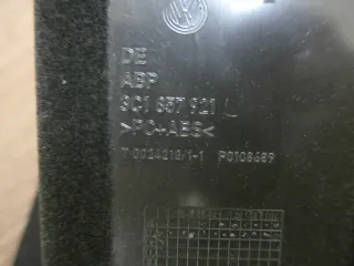 VW Passat 3C Ablagefach Ablage Fahrerseite vorne links Schwarz 3C1857921 - Bild 5