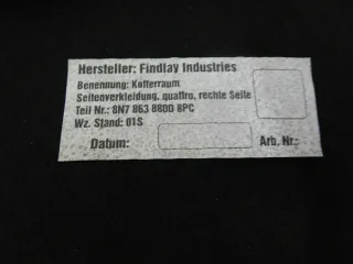 Original Audi TT 1.8T 8N Roadster Kofferraumverkleidung rechts 8N7863880 D - Bild 4