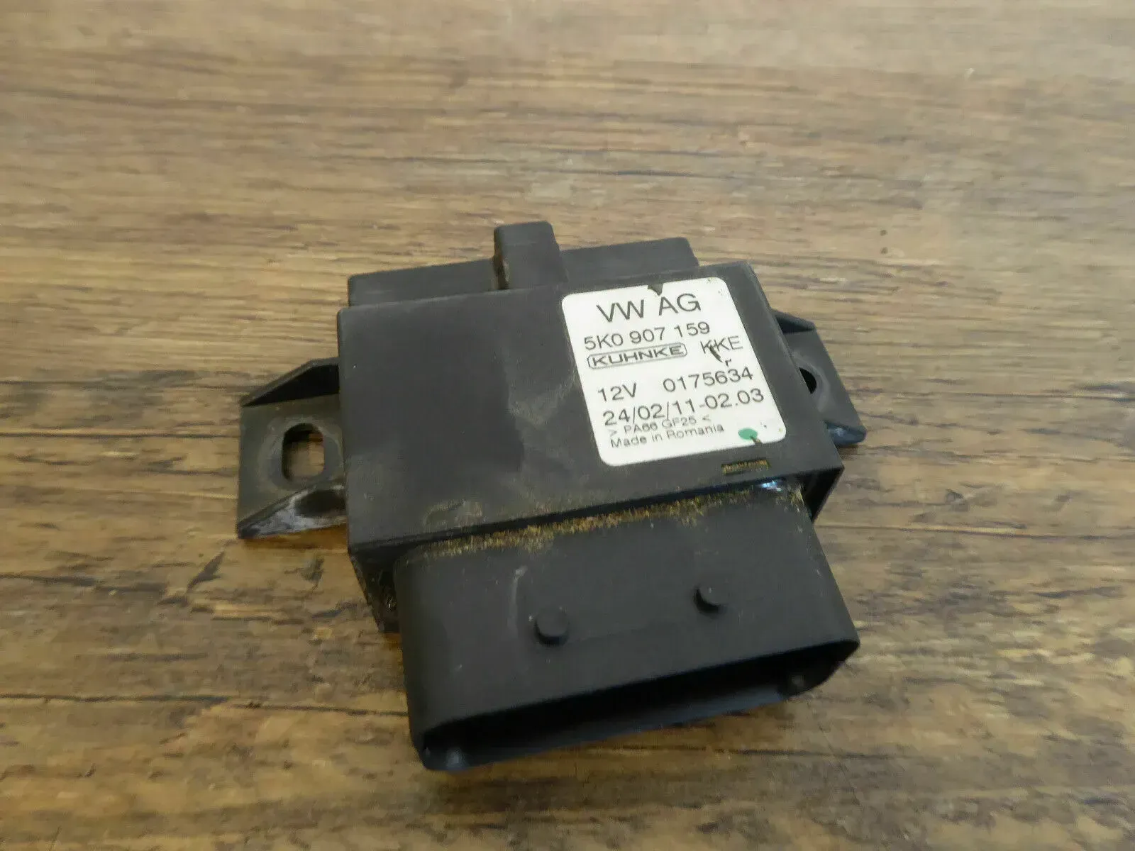 VW Golf VI 6 R 5K Steuergerät Control Unit Körperschall Kuhnke Alarm 5K0907159 - Bild 1