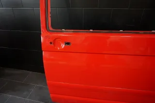 VW Transporter T5 Schiebetür Tür Links Rot Fahrertür Scheibe Fahrerseite - Bild 5
