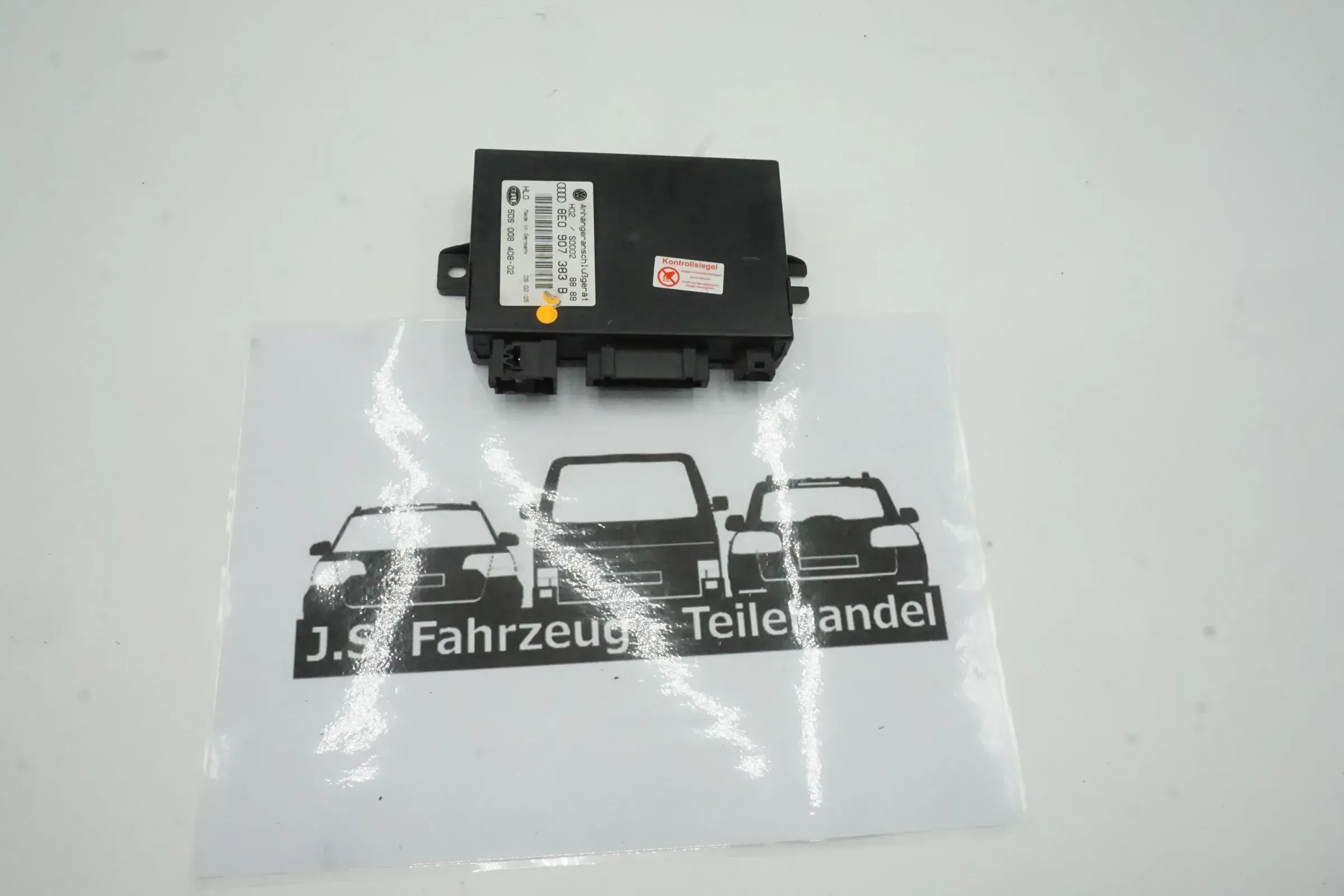 Audi A4 8E B7 Steuergerät AHK Modul Anhängerkupplung 8E0907383B VW Touareg 7L - Bild 1