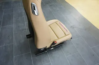 Porsche 991 Boxster 981 Sportsitz Sitzheizung links Sitz Beige Fahrerseite - Bild 4