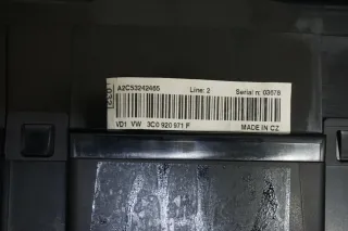 Org VW Passat 3C Kombiínstrument Tacho Schalttafeleinsatz 3C0920971F Milen - Bild 8