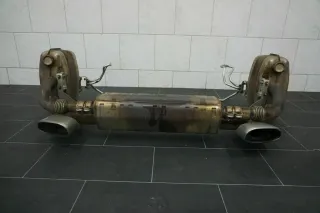 Orig Porsche 911 991 MK1 Auspuff Anlage Schalldämpfer Endschalldämpfer Exhaust - Bild 1