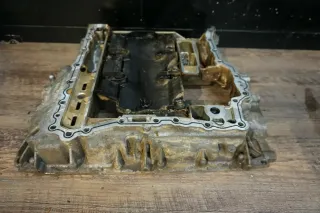 Audi A6 C6 2.8 V6 Untermotorblock 06E103032AD Ölwanne - Bild 1