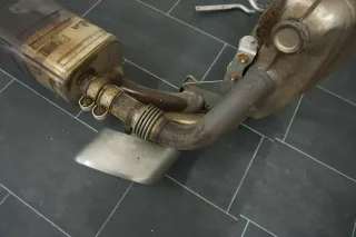 Orig Porsche 911 991 MK1 Auspuff Anlage Schalldämpfer Endschalldämpfer Exhaust - Bild 2